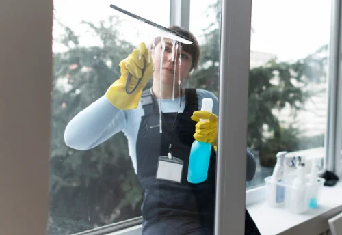 Nettoyage de vitres intérieures et extérieures à Chailland